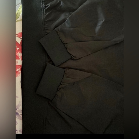 New! Black bomber jacket men’s L lightweight full zip - Picture 5 of 16